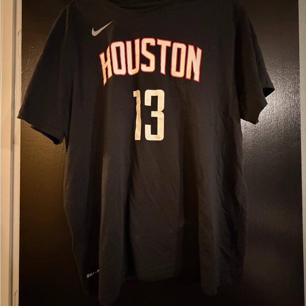 Nike Dri-Fit Black Houston Rockets T